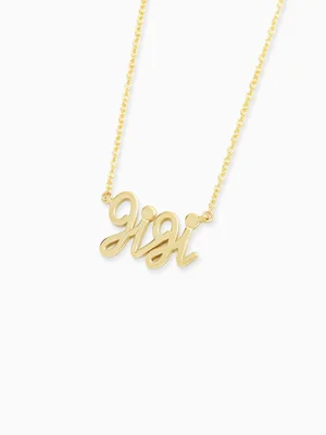 Gigi Gold Necklace — Sandy Moss Jewelry